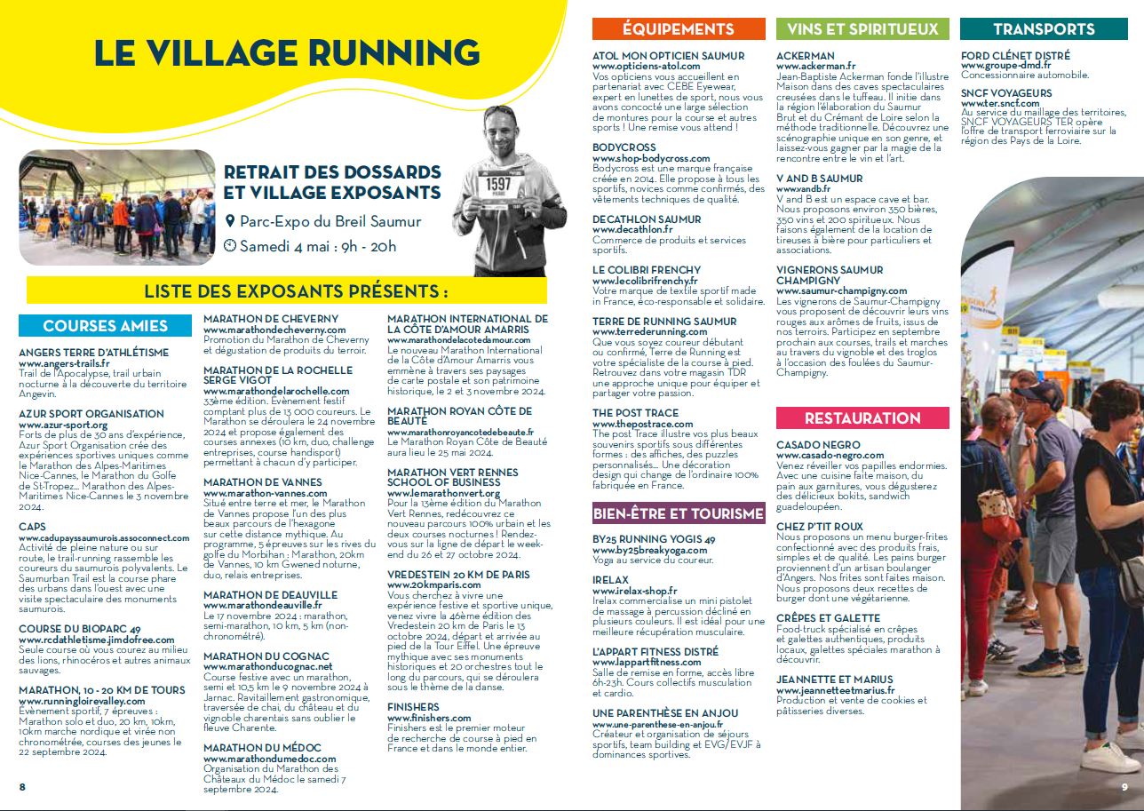 Pages 8 9 le village running