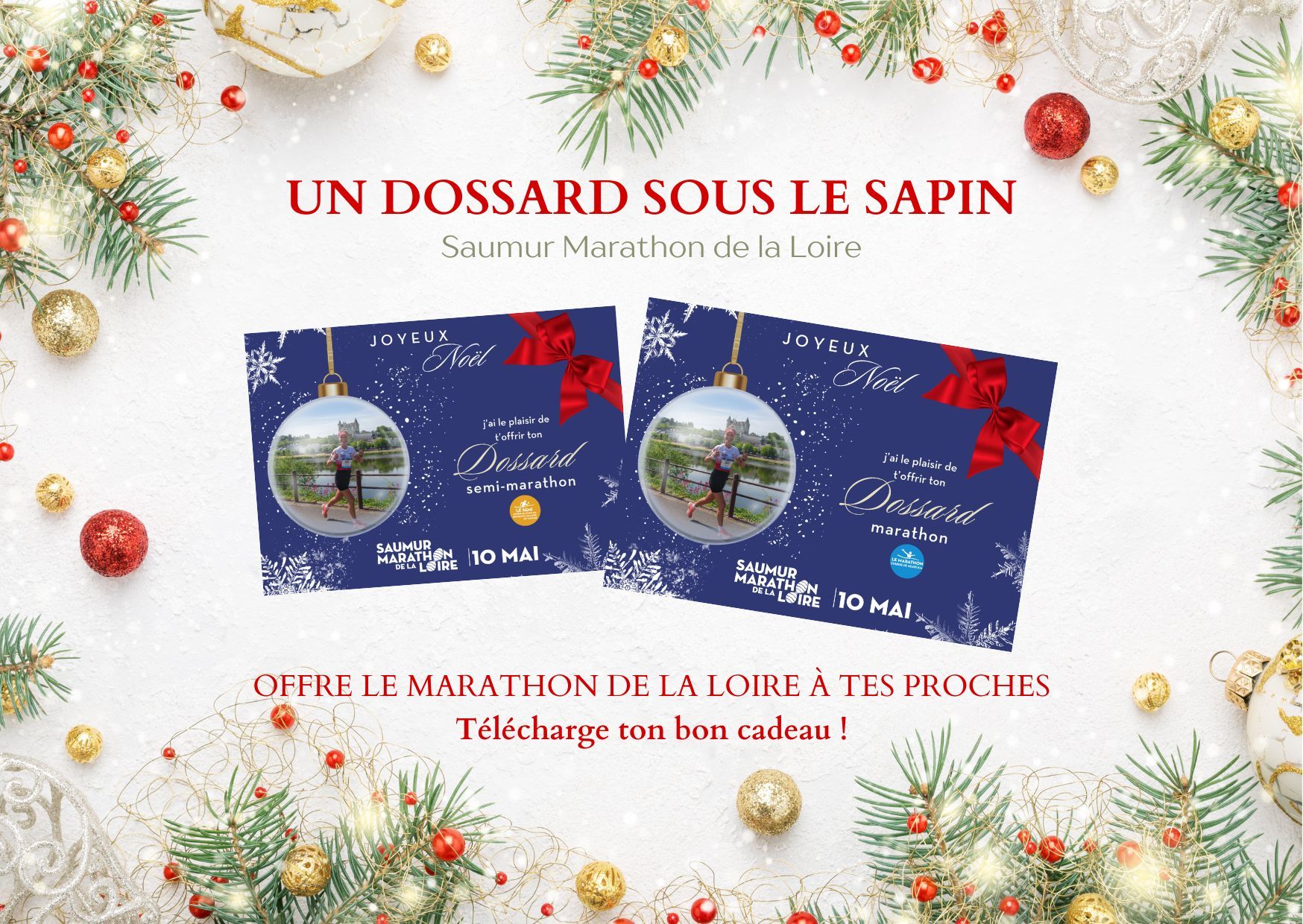 Un dossard sous le sapin