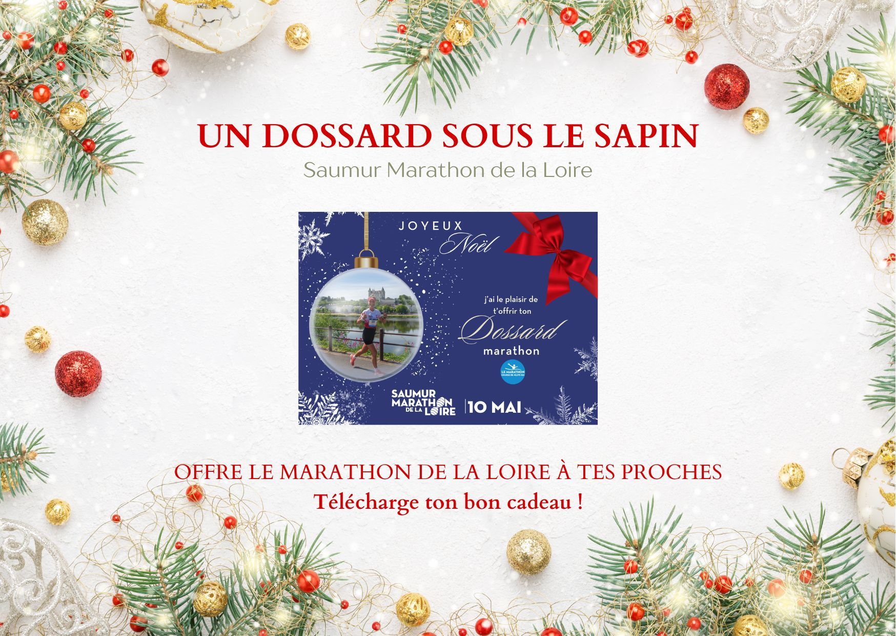 Un dossard sous le sapin